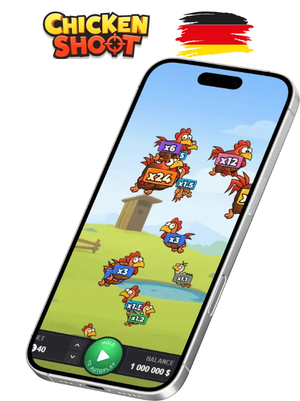 Chicken Shoot auf dem Handy